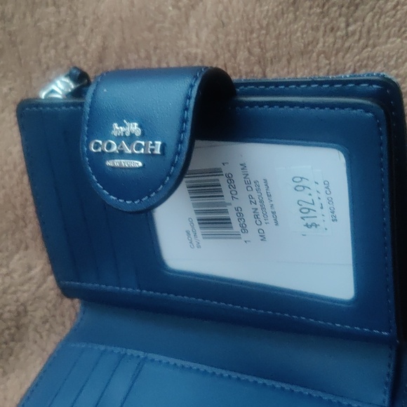 Coach Denim Wallet - Picture 6 of 10